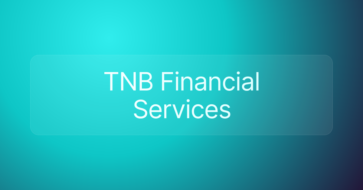 TNB Financial Services