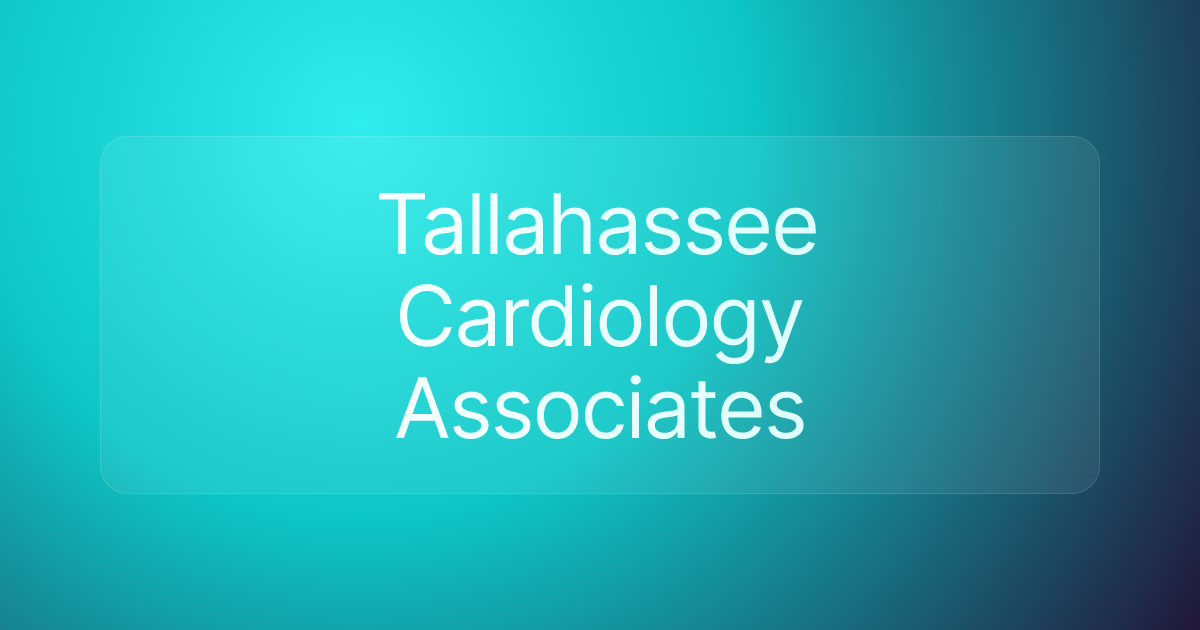Tallahassee Cardiology Associates