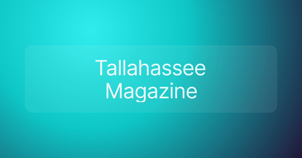 Tallahassee Magazine