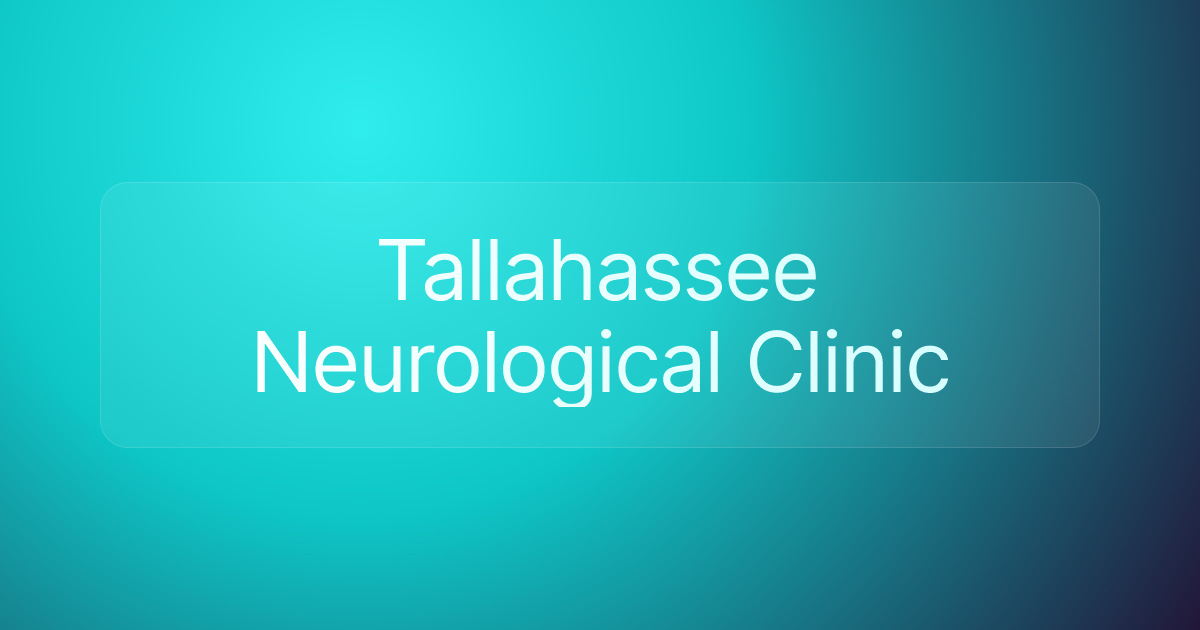 Tallahassee Neurological Clinic