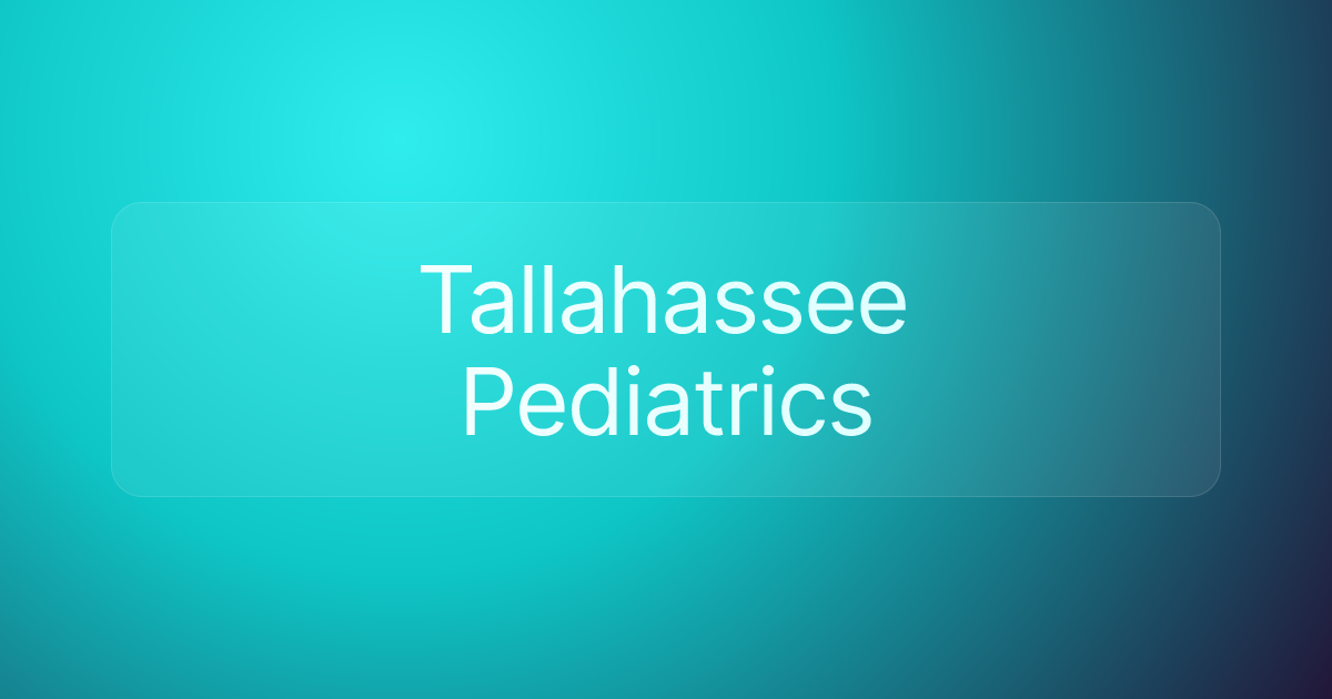Tallahassee Pediatrics