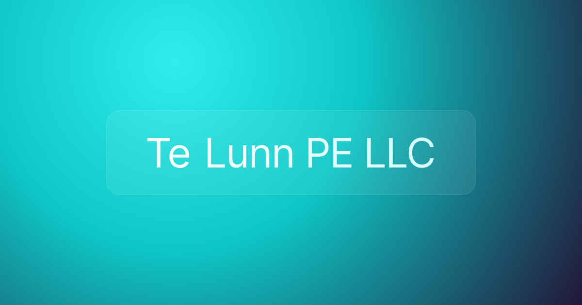 Te Lunn PE LLC