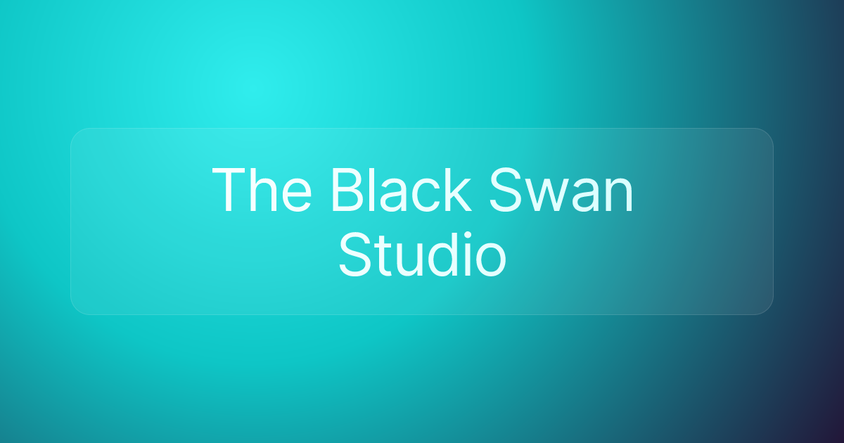 The Black Swan Studio