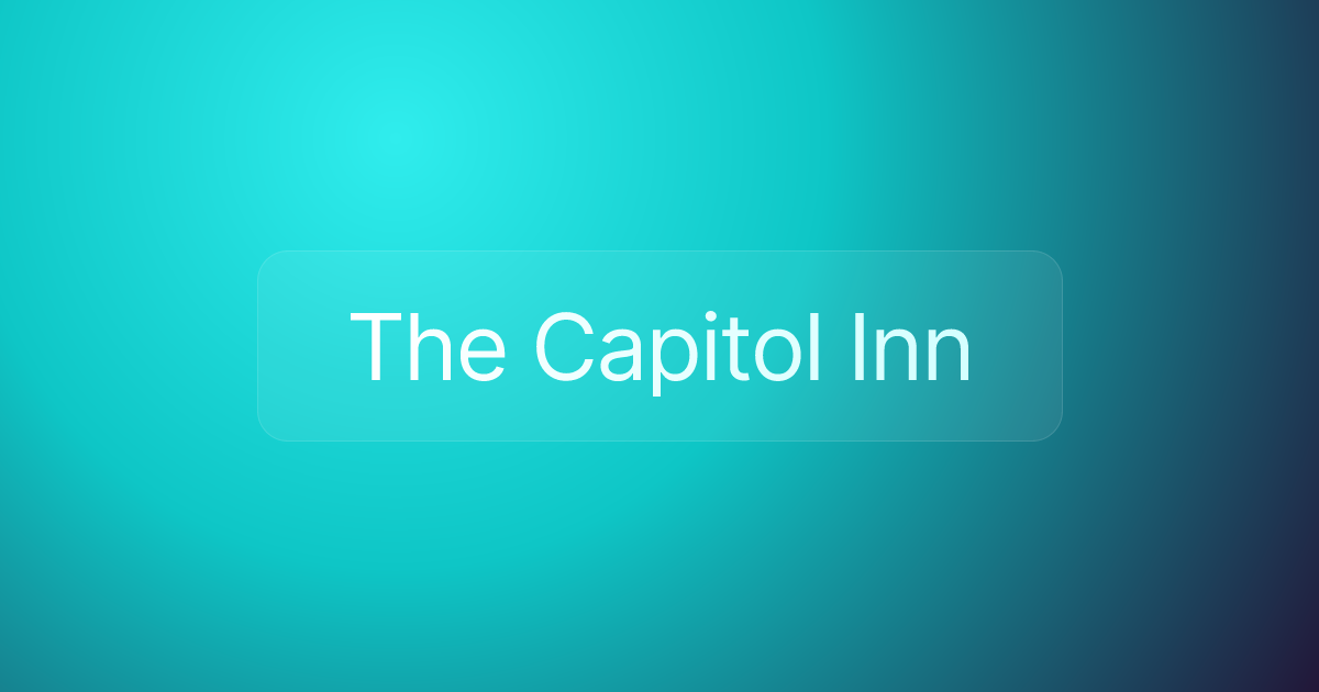 The Capitol Inn