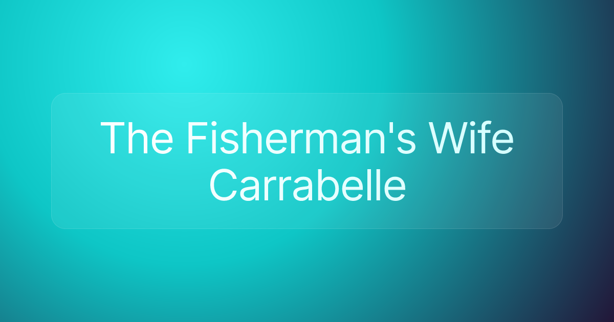 The Fisherman's Wife Carrabelle