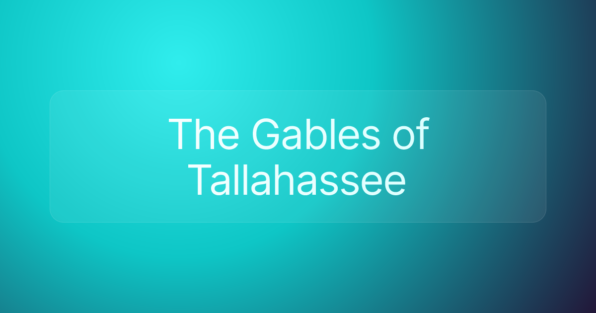The Gables of Tallahassee