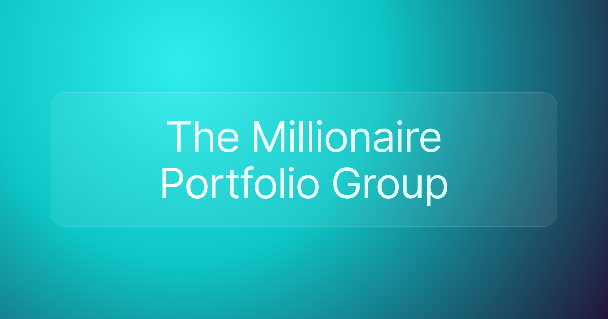 The Millionaire Portfolio Group