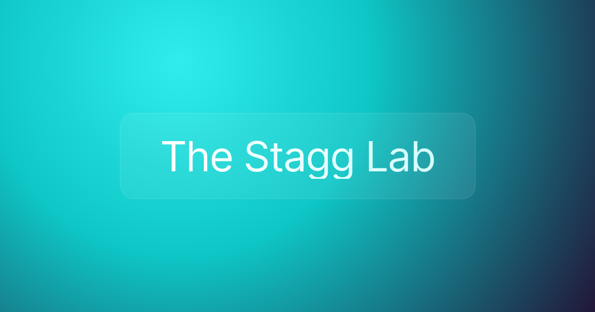 The Stagg Lab