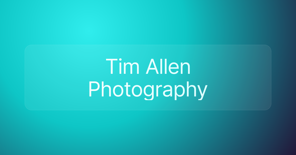 Tim Allen Photography