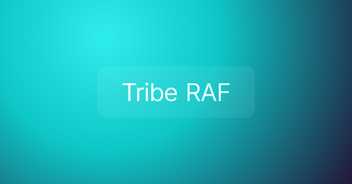 Tribe RAF
