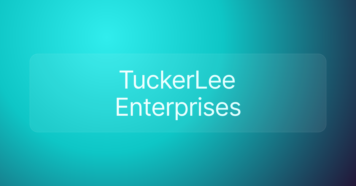 TuckerLee Enterprises