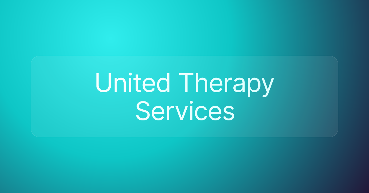 United Therapy Services