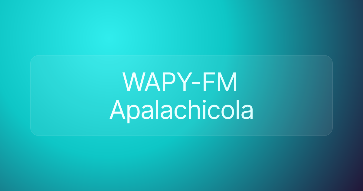 WAPY-FM Apalachicola