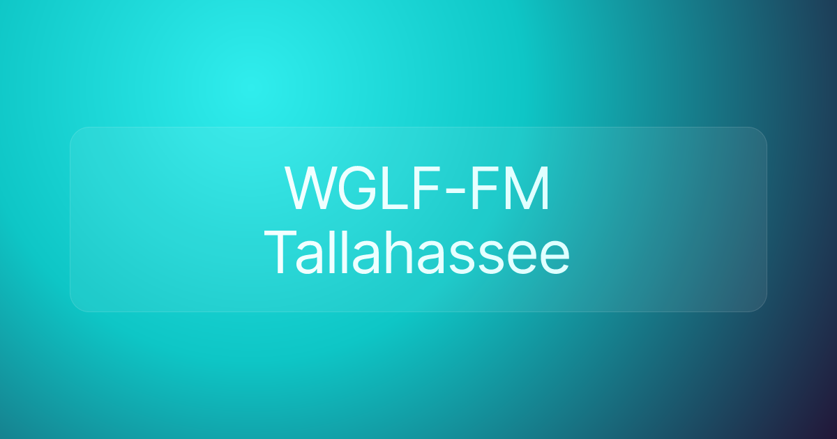 WGLF-FM Tallahassee