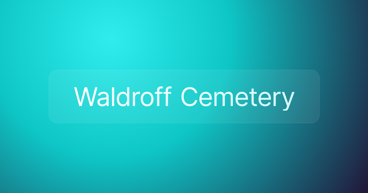 Waldroff Cemetery