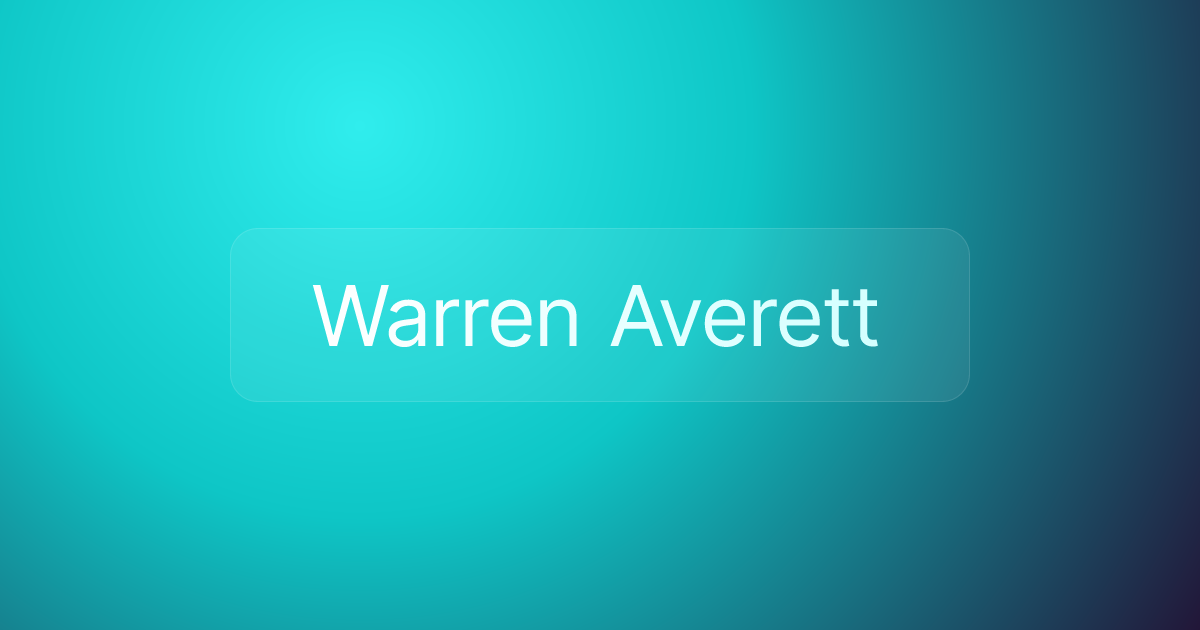 Warren Averett