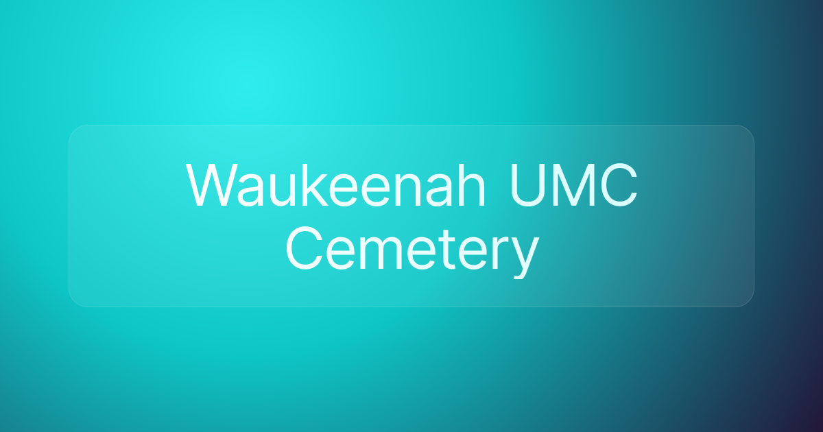 Waukeenah UMC Cemetery