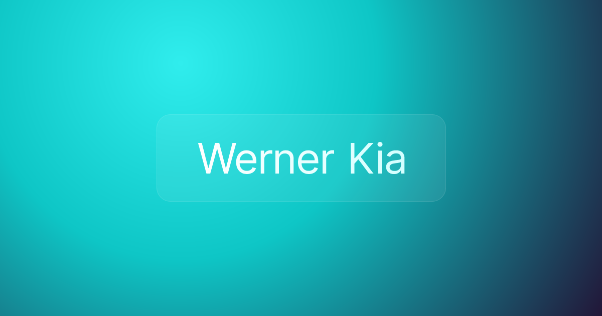 Werner Kia