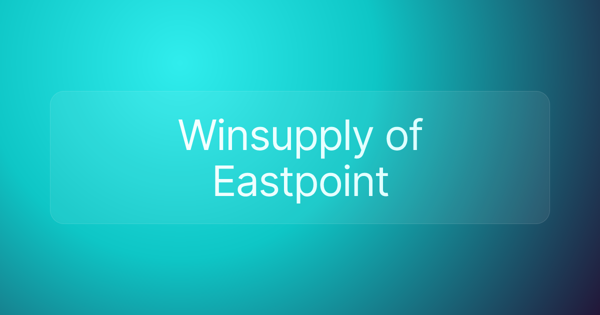 Winsupply of Eastpoint