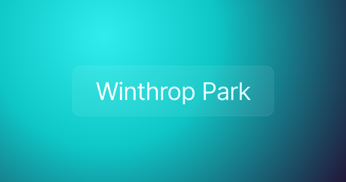 Winthrop Park