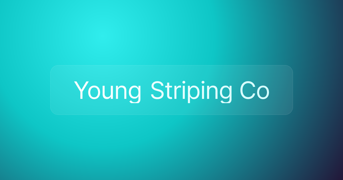 Young Striping Co